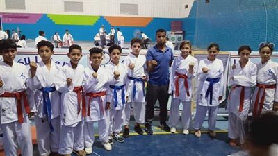 المنيا تحصد المركز الأول في بطولة الجمهورية للكاراتيه