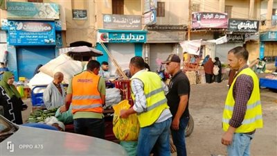 رفع وإزالة 1280 حالة إشغال طريق في حملة بالبحيرة