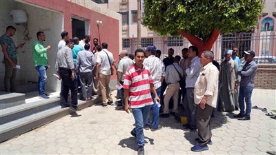  إجراء تحليل مخدرات لأكثر من 1200عامل بمياه سوهاج