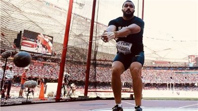 مصطفى الجمل يتوج بفضية ملتقى كلادنو في التشيك في منافسات الإطاحة بالمطرقة