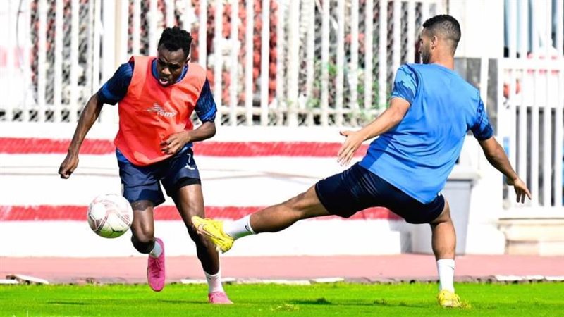 من تدريبات الزمالك