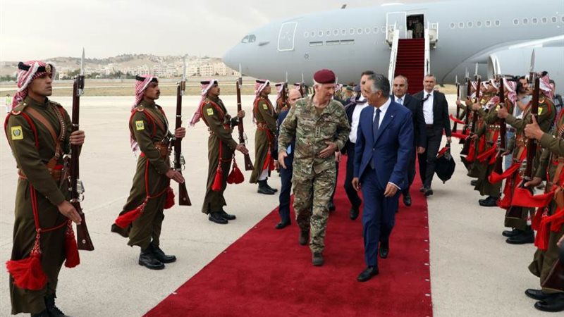 وصول ملك بلجيكا إلى