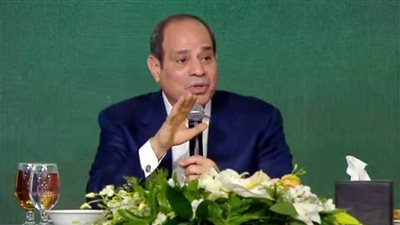 أبرز تصريحات الرئيس السيسي خلال افتتاحات اليوم بقرية الأبعادية