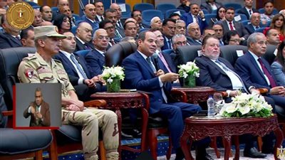 عاجل.. الرئيس السيسي يشهد افتتاح محطة 
