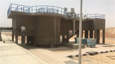 سوهاج: تشغيل تجريبي لمحطة معالجة الصرف الصحي بقرية 