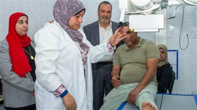 فحص 2258 شخصا خلال قافلتين طبيتين لجامعة طنطا بالمحلة وكفرالزيات