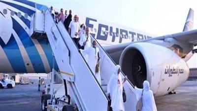 مصر للطيران تسير اليوم 17 رحلة جوية إلى الأراضي المقدسة