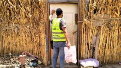 توزيع 9700 كيلو لحوم على 4850 أسرة أولى بالرعاية بقرى بني سويف