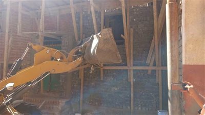 ضمن الموجة 21.. إزالة 52 حالة تعدٍ في 5 مراكز بالمنيا