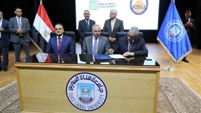 وزير التعليم العالي يشهد توقيع البروتوكول الخامس بين المؤسسات الأكاديمية والإنتاجية بإقليم القناة وسيناء