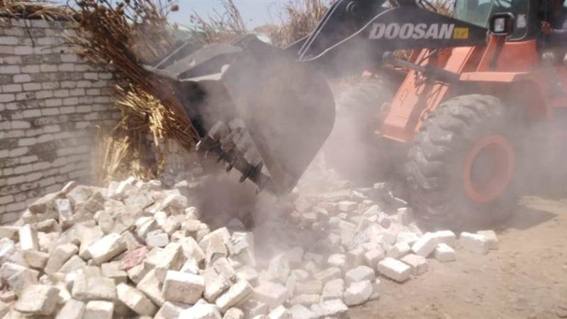 حملة ازالات ببنى