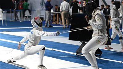 تأهل جماعي للأبطال المصريين للأدوار الإقصائية في اليوم الأول ببطولة إفريقيا للسلاح