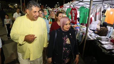حزب مصر الحديثة ينظم معرض أهالينا برعاية النائبة عفاف زهران