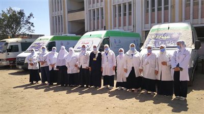 الكشف على 1766 مريضًا خلال قافلة طبية بالدقهلية