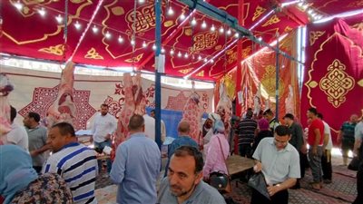 افتتاح منفذ لبيع اللحوم البلدية بأسعار مخفضة بأرض المعارض بدمنهور