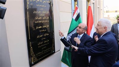 وزير العدل ورئيس قضايا الدولة يفتتحان مقر فرع الهيئة بمدينة أكتوبر 