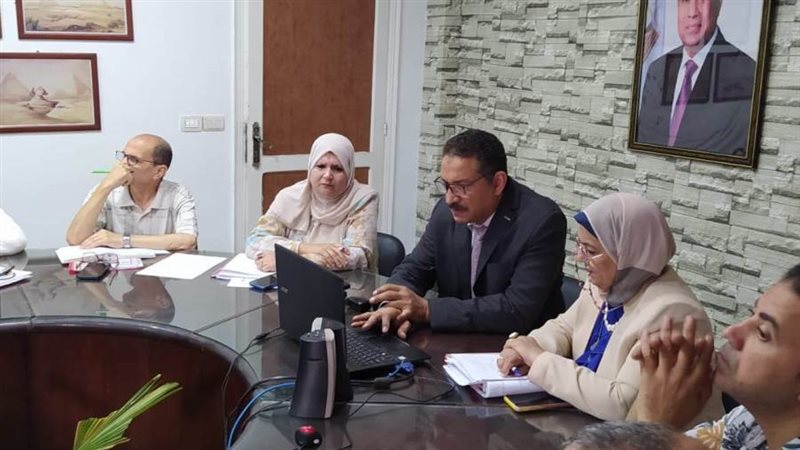 جانب من متابعة سلومة