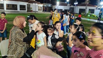 حفل فني وورش للأطفال ضمن الأنشطة الخاصة الصيفية بالبحيرة 