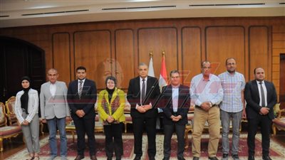 جامعة كفر الشيخ تستعد للمشاركة فى جائزة التميز الحكومي