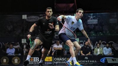 منافسة قوية بمباريات اليوم الأول لبطولة العظماء الثمانية للإسكواش 2023