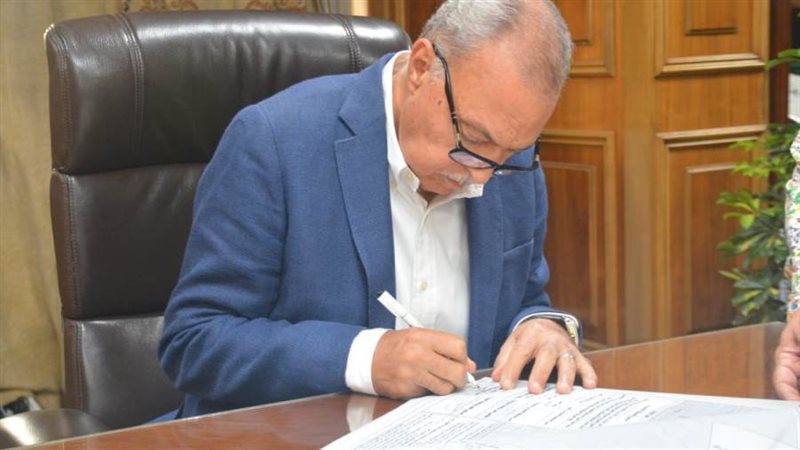 محافظ القليوبية يعتمد