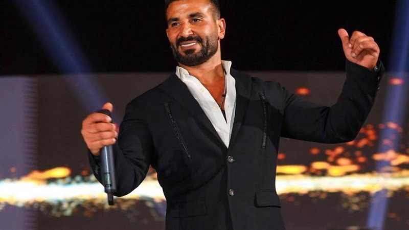 المطرب أحمد سعد