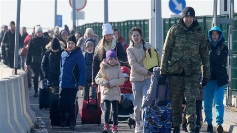 لاجئ من أوكرانيا