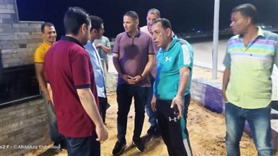 رئيس جهاز النوبارية يتفقد مستوى الخدمات وأعمال التطوير.. ليلًا 