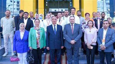 محافظ الإسكندرية يتفقد أقسام مستشفى العجمي التخصصي