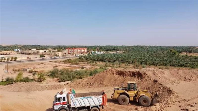 بدء أعمال الإنشاءات