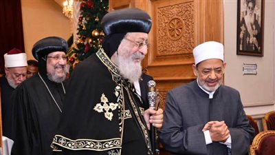 البابا تواضروس يهنئ شيخ الأزهر بعيد الأضحى