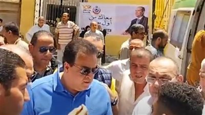 وزير الصحة ومحافظة القليوبية يتفقدان مبادرة 