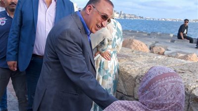محافظة الإسكندرية في جولة تفقدية على الكورنيش لتهنئة الأهالي في أول أيام عيد الأضحى