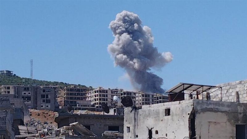 القصف الذي استهدف