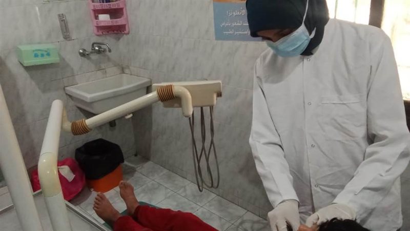 الكشف على المرضى