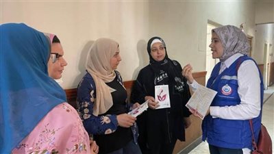 51.7 ألف خدمة بحملة 100 يوم صحة خلال يوم