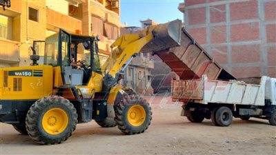 رفع تراكمات القمامة واستمرار مكافحة البعوض ببيلا في كفر الشيخ