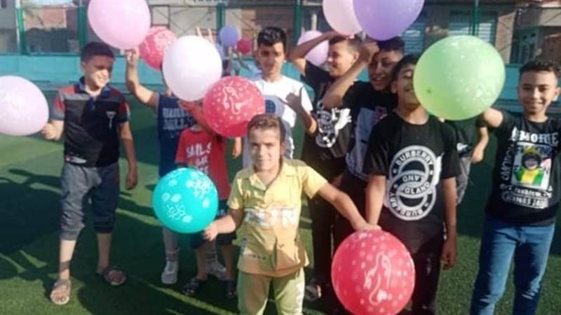 فرحة الاطفال في العيد