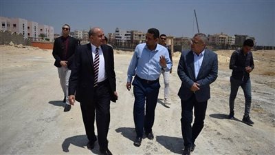  رئيس جامعة بني سويف يتفقد عددا من المنشآت الجديدة بشرق النيل