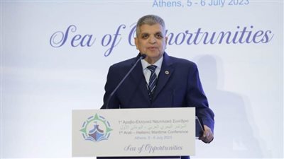 الفريق أسامة ربيع يلتقي السفير المصري باليونان لبحث سبل تعزيز التعاون مع الشركات اليونانية العاملة في مجال النقل البحري 