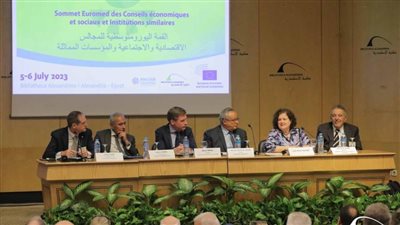 انطلاق فعاليات القمة الأورومتوسطية للمجالس الاقتصادية والاجتماعية بمكتبة الإسكندرية