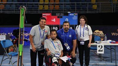 سمير عبدالمعز يتوج بأول ذهبية لمصر بالبطولة الإفريقية للبوتشا