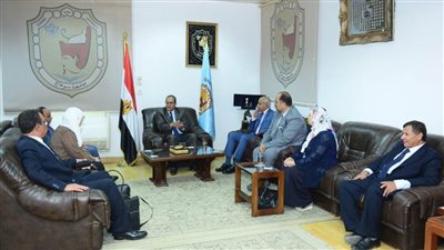التربية النوعية بسوهاج تستقبل زيارة لجنة الأعلى للجامعات لتقييم نسب التطوير وحجم الإنجازات 