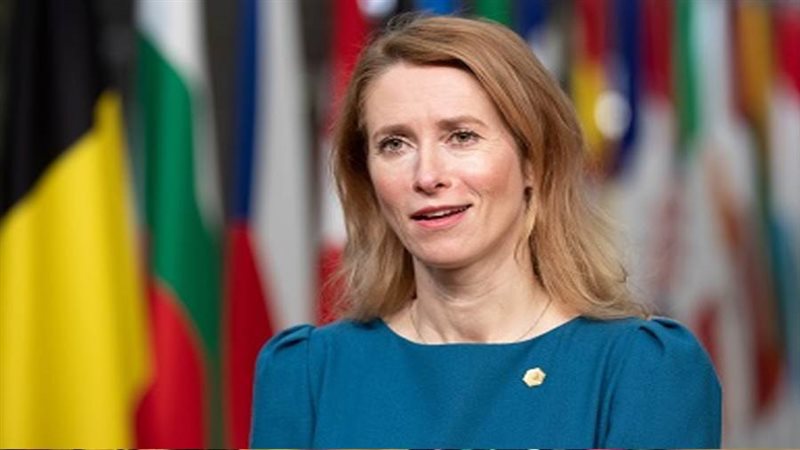 رئيسة وزراء استونيا