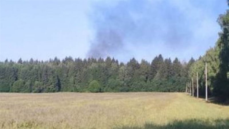 تصاعد أدخنة من موقع