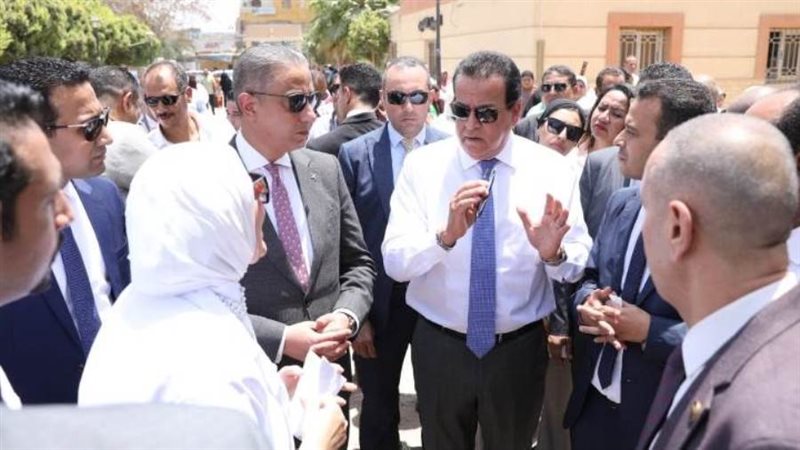 وزير الصحة بالفيوم