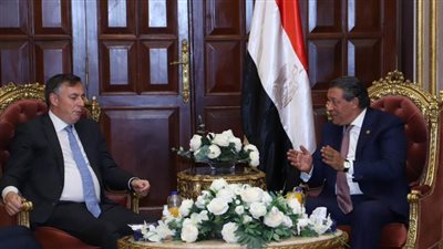 رئيس خارجية الشيوخ يستقبل رئيس خارجية البرلمان الأوروبي