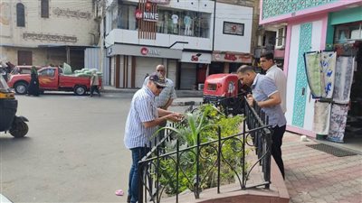 أبوحمص تتابع أعمال التشجير ضمن مبادرة 