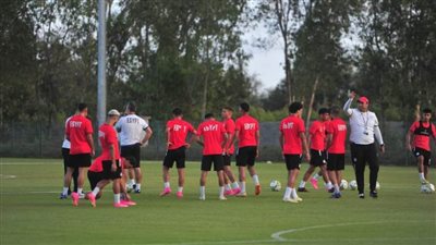المنتخب الأولمبي يختتم تدريباته استعدادًا للقاء المغرب في نهائي إفريقيا
