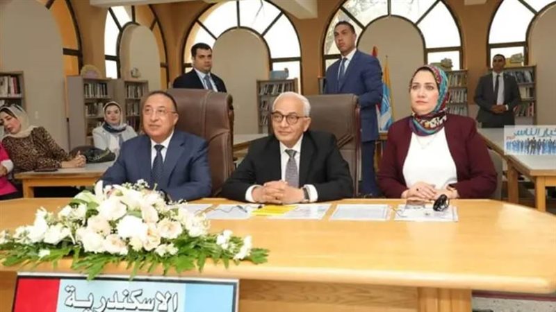 خلال متابعة سير الامتحانات